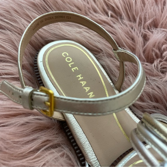 Cole haan sandal leather 3 tons size 38 - Picture 7 of 7